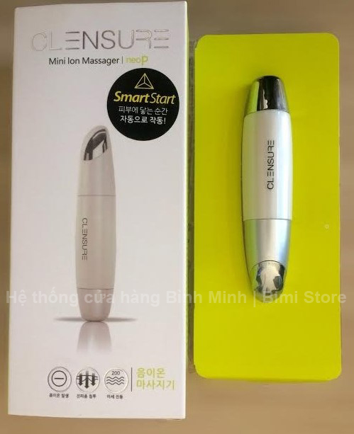 máy massage ion mini cá nhân clensure hàn quốc